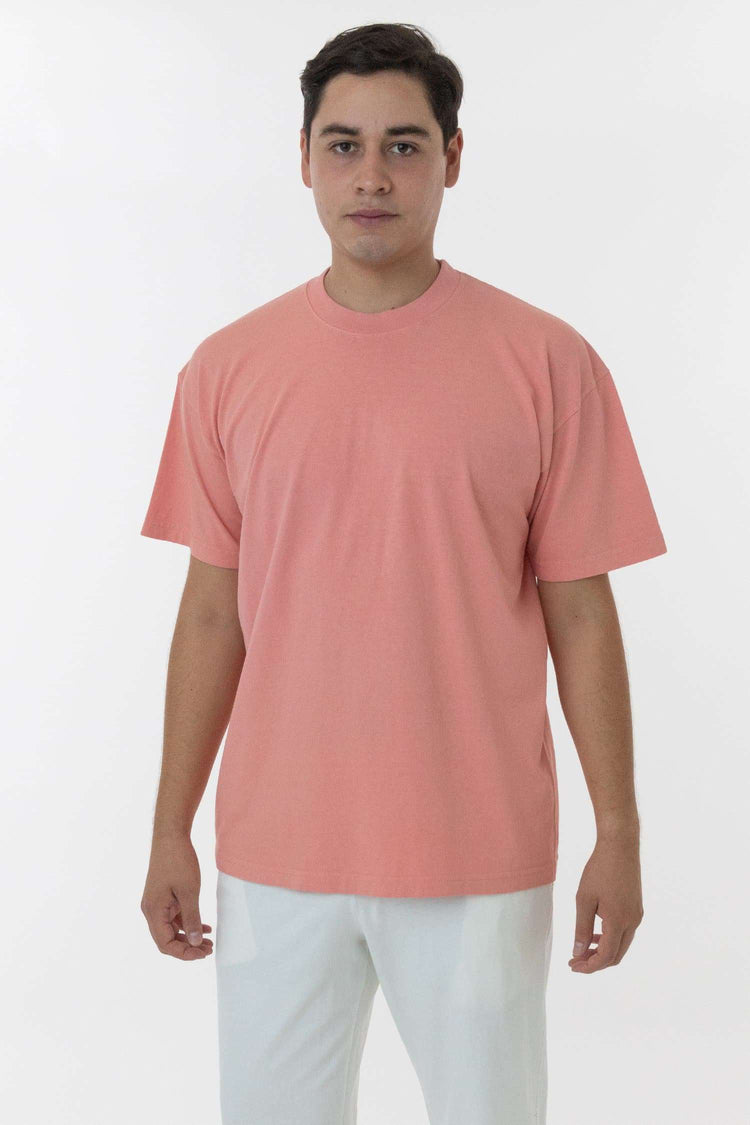 1801GD - 6.5oz Garment Dye Pastel Crew Neck T-Shirt