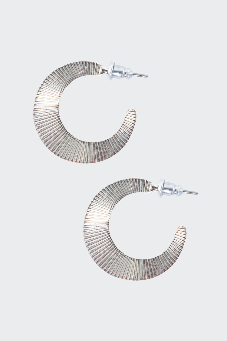 JWLSM - Small Moon Hoop Earrings