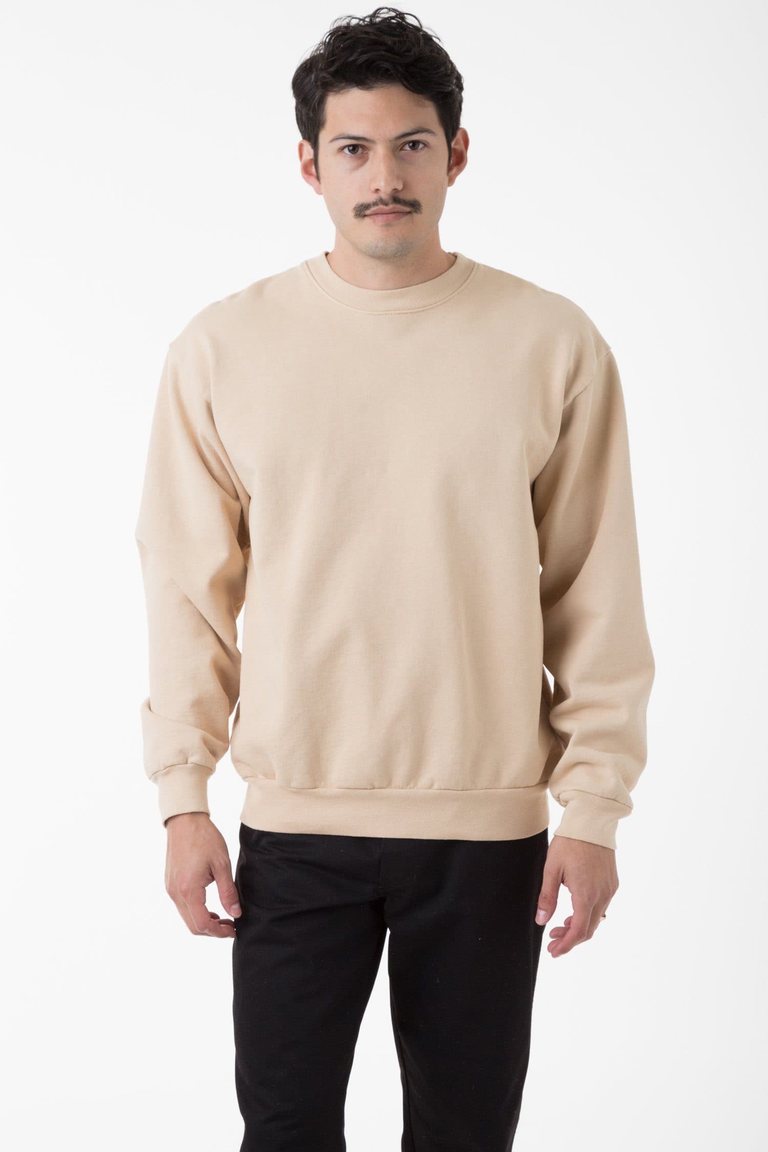 HF07 - Heavy Fleece Crewneck Sweatshirt (Piece Dye)