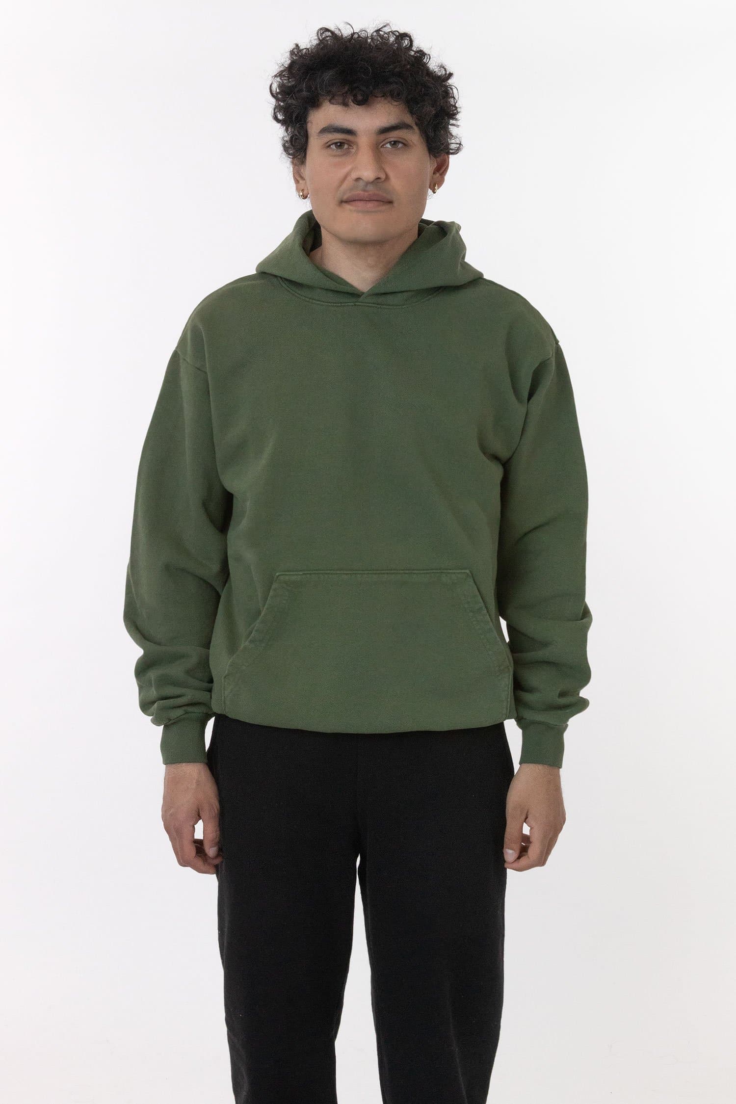 HF09GD - Garment Dye 14oz. Heavy Fleece Hooded Pullover Sweatshirt (Ne –  losangelesapparel-eu