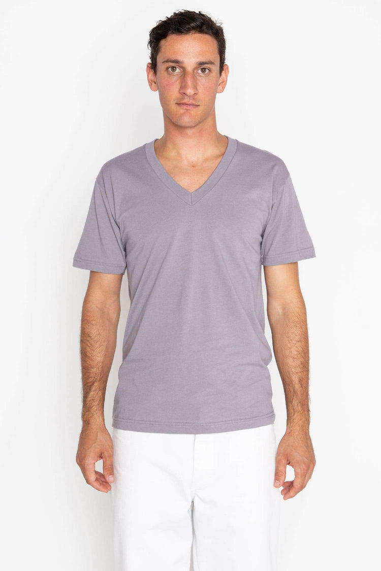 24056 Mix - Fine Jersey V-Neck T-Shirt
