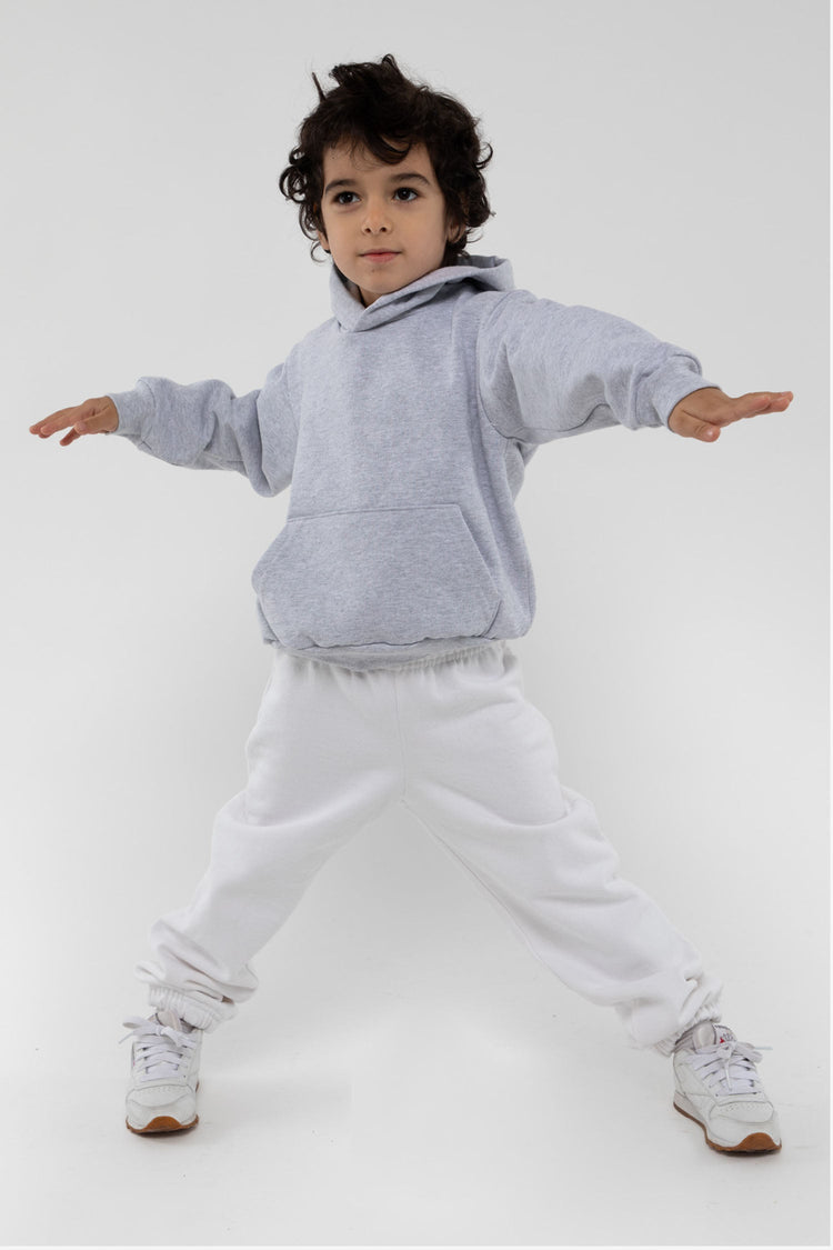 HF-109 - Kids Heavy Fleece Hooded Pullover Sweatshirt