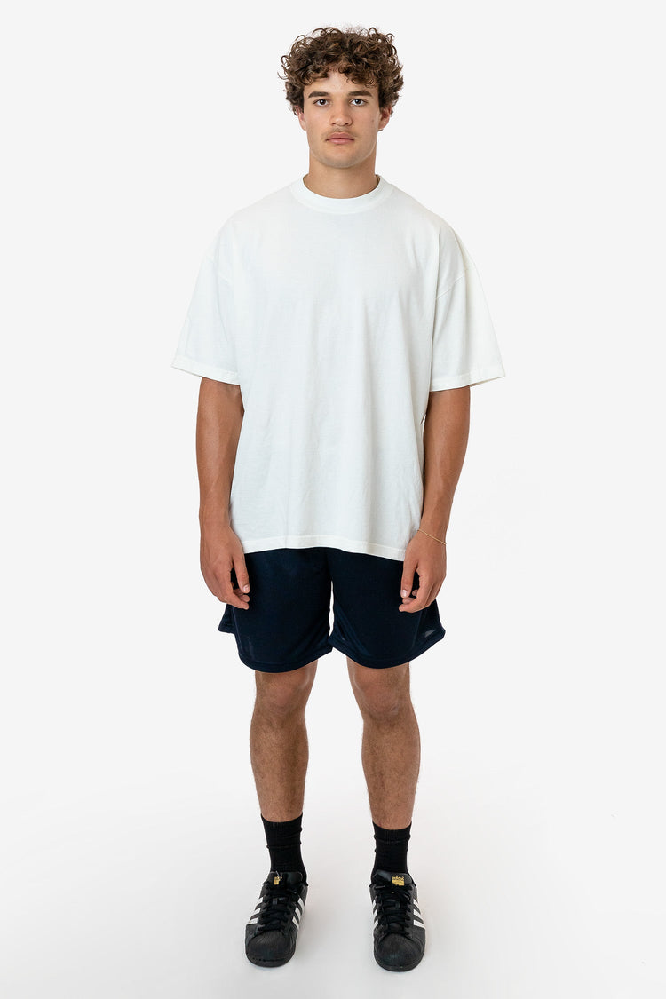 PPQ42 - Poly Pique Mesh Mid-Length Shorts