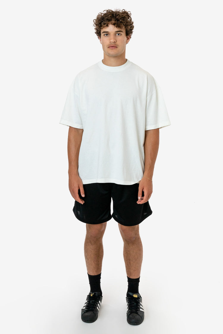 PPQ42 - Poly Pique Mesh Mid-Length Shorts