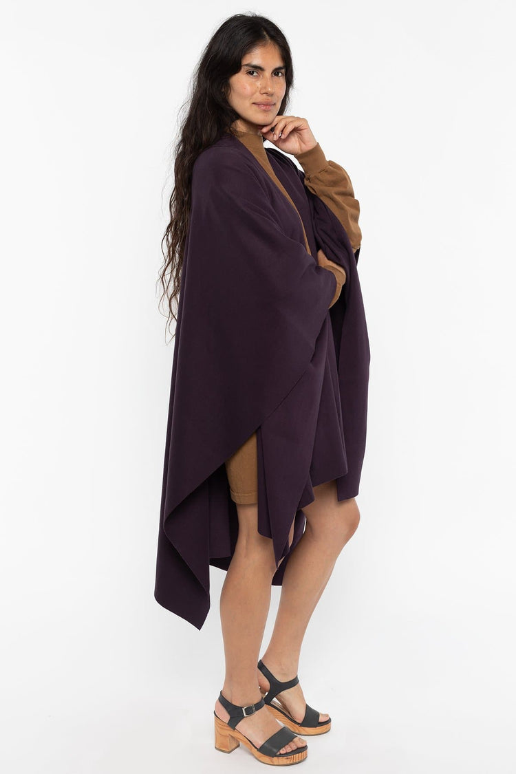 RHFR399GD - Heavy Cotton Rib Poncho