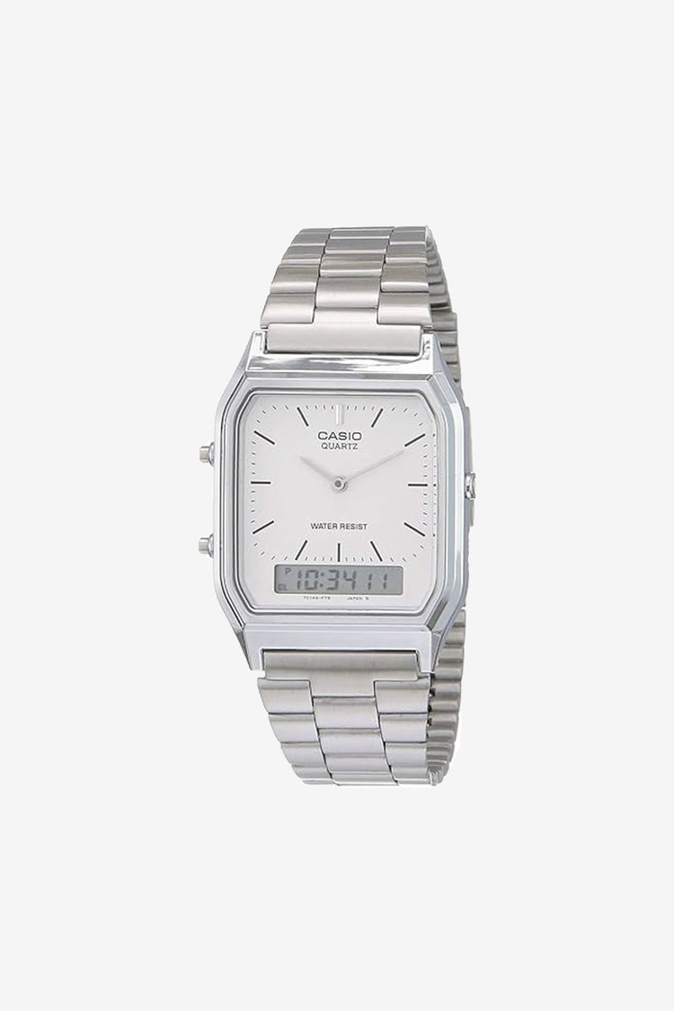 WCHD230A - Vintage Silver Casio Men's Watch