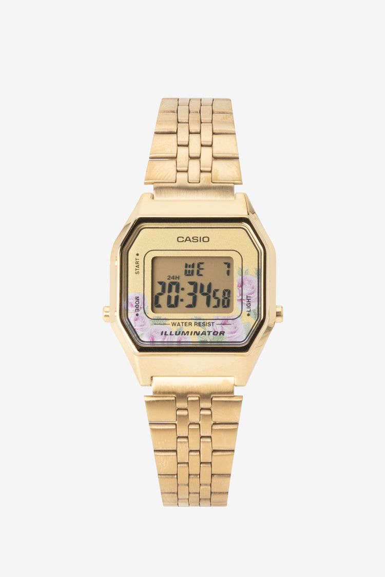 WCHDGW9D - Women's Casio Vintage Gold Tone Watch