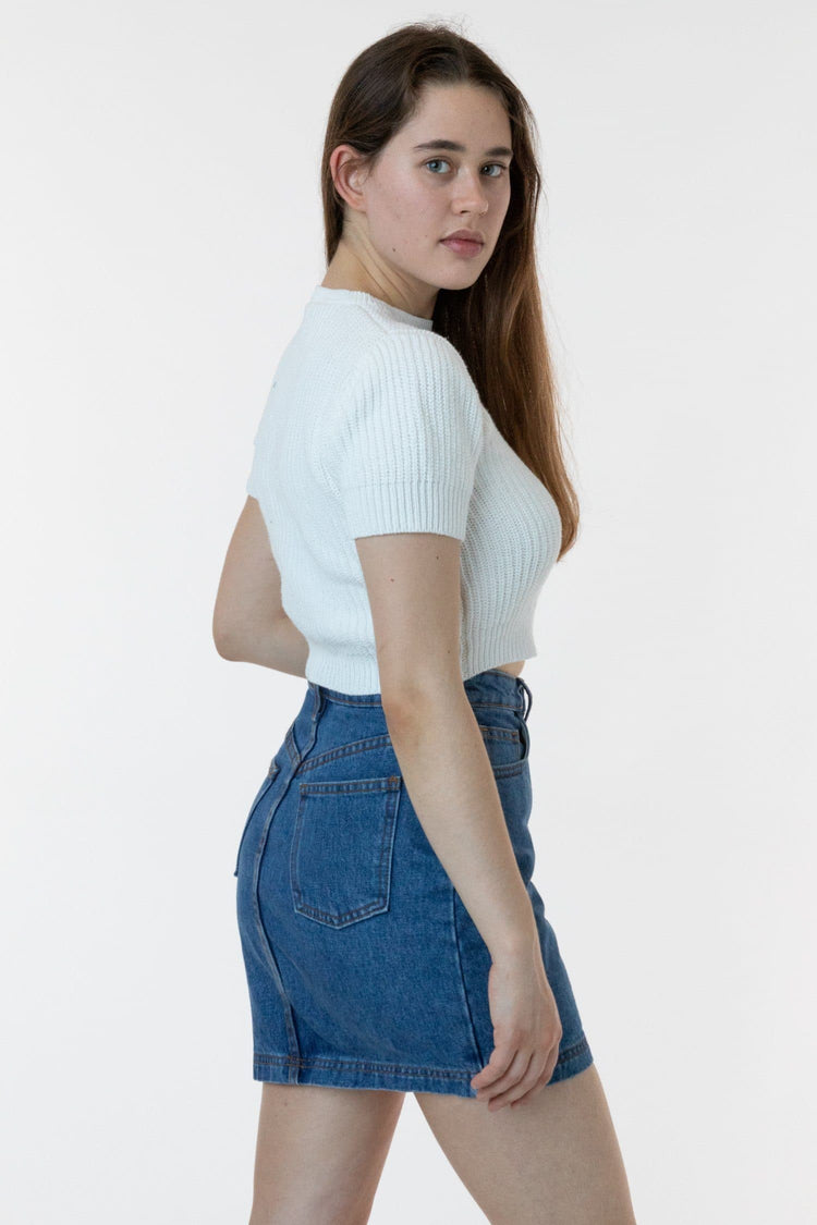 RDNW33 - Denim Mini Skirt