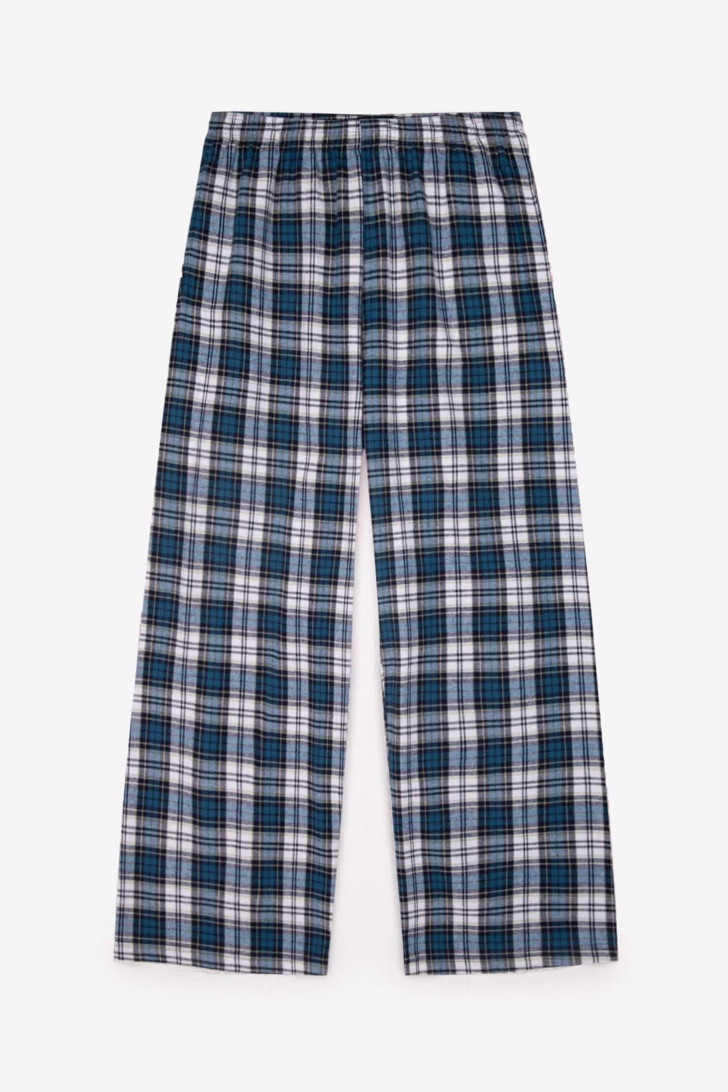 White/Blue/Navy Plaid