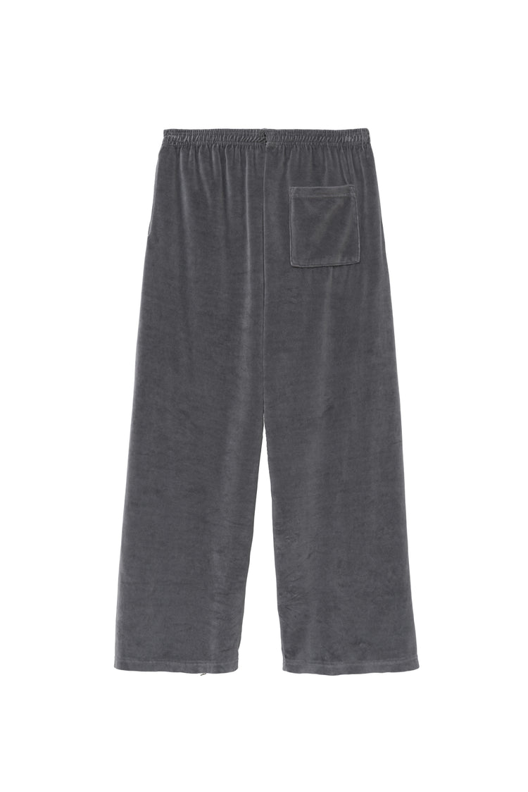 VLR445GD - Garment Dye Velour Open Bottom Sweatpants