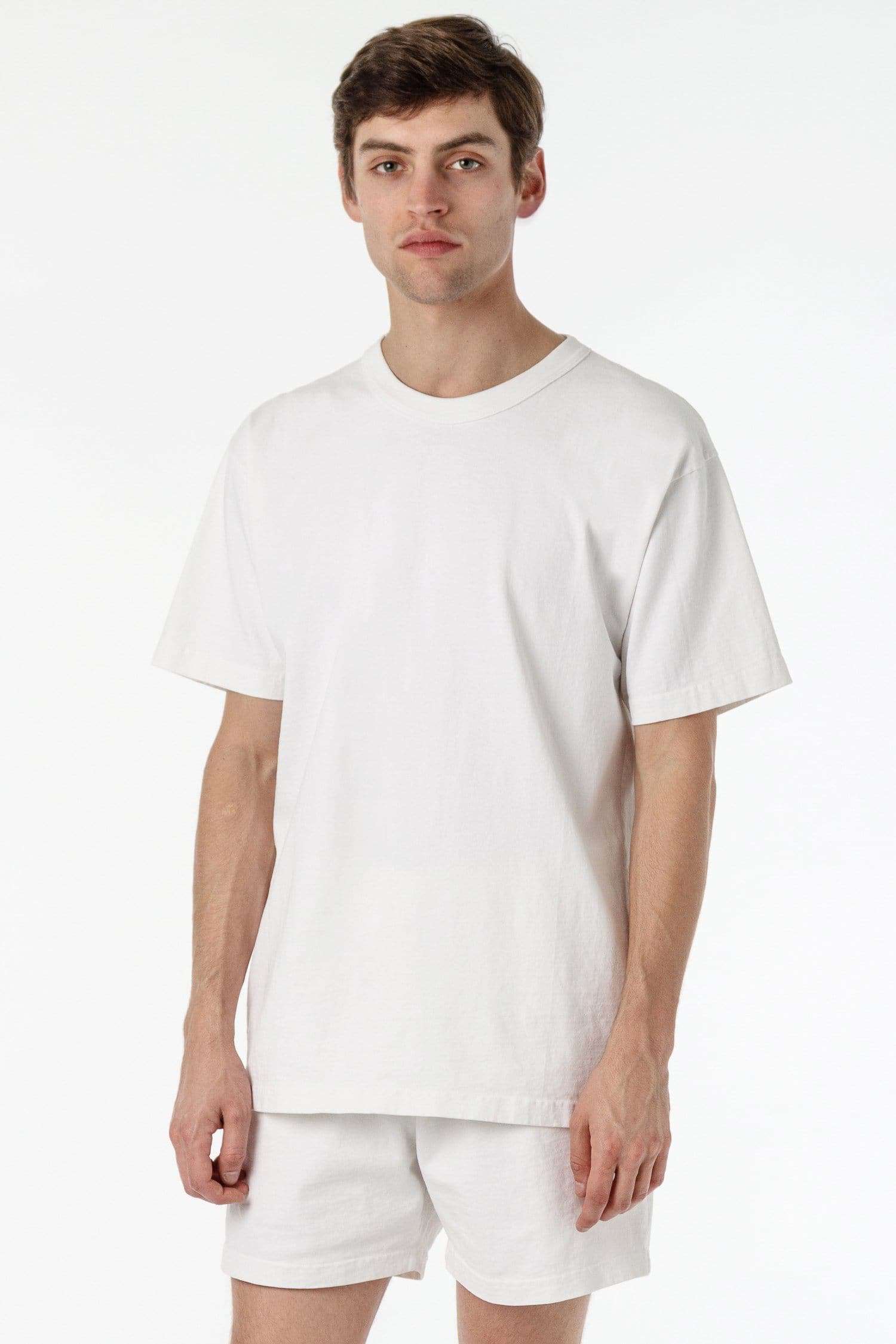 Los Angeles Apparel | Shirt for Men in White, Size Large