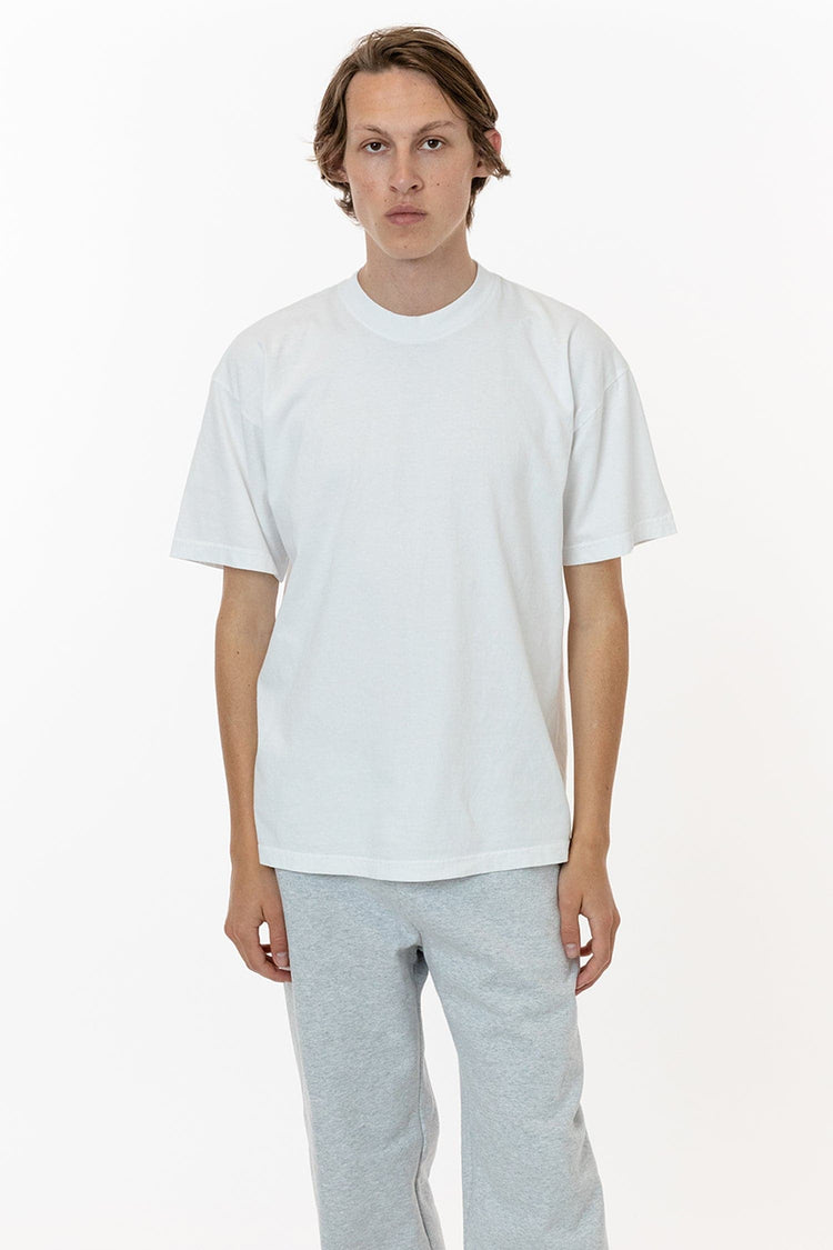 1801GD - 6.5oz Garment Dye Crew Neck T-Shirt – losangelesapparel-eu