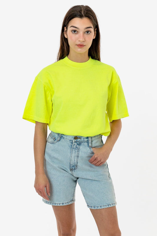 Los Angeles Apparel 1801GD Garment Dye Crew Neck T-Shirt – 555ink