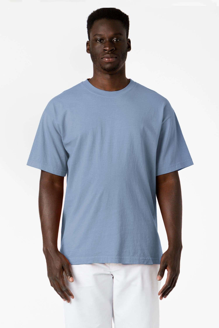 1801GD - 6.5oz Garment Dye Pastel Crew Neck T-Shirt – losangelesapparel-eu