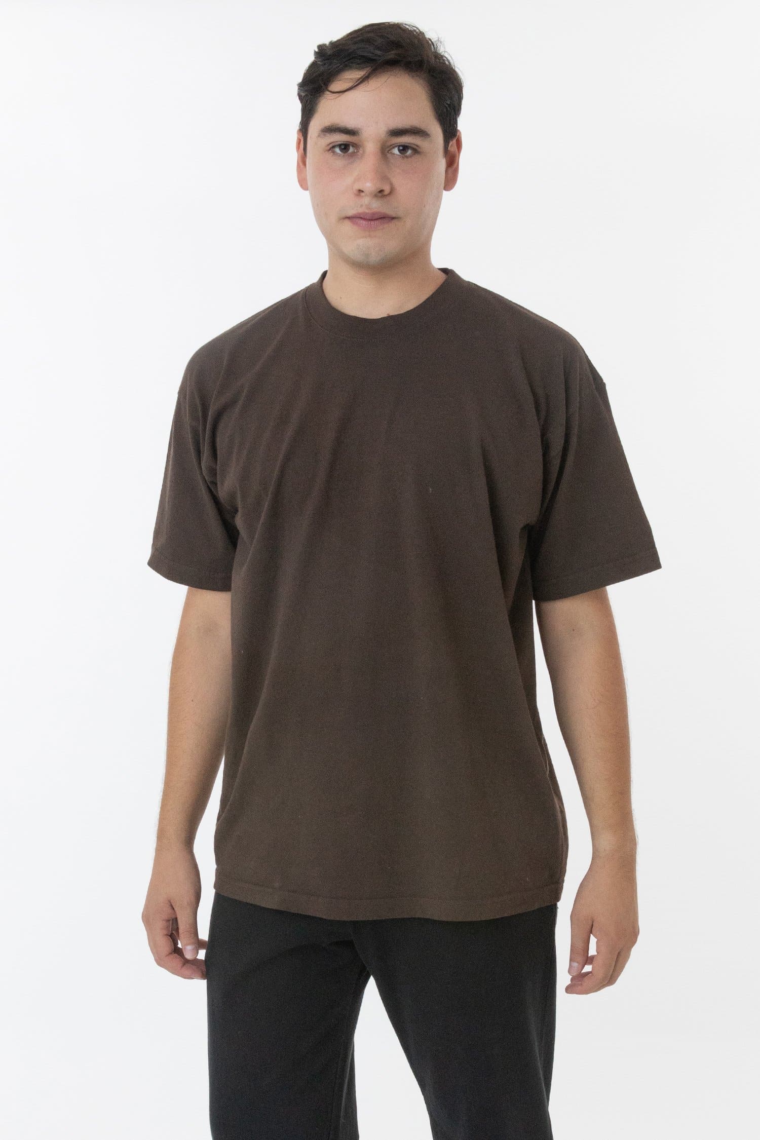 Los Angeles Apparel 1801GD - Heavyweight Garment Dyed Crew Neck T