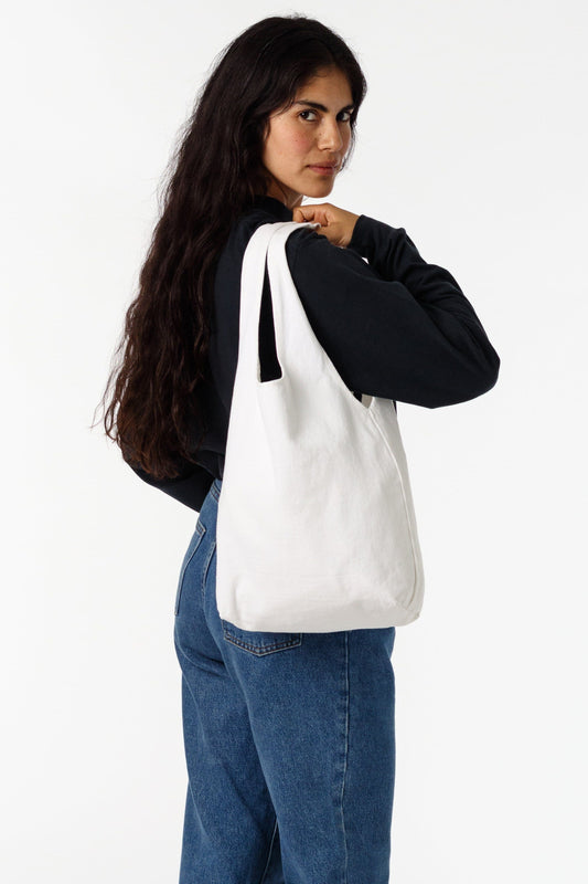 Los Angeles Apparel | Carry All Zip Tote in Light Pink