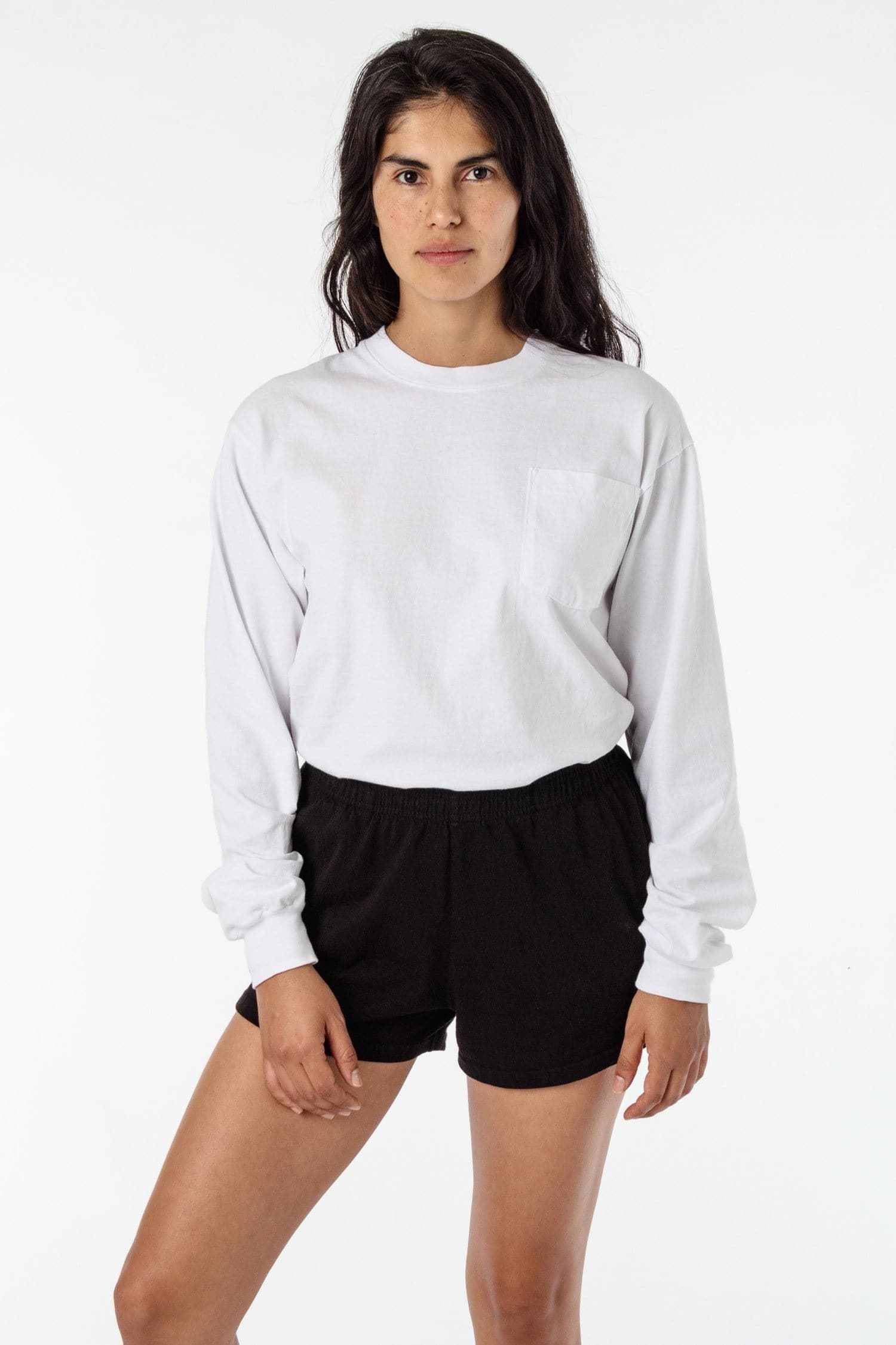 1810GD Mix - Long Sleeve Garment Dye Pocket T-Shirt – losangelesapparel-eu