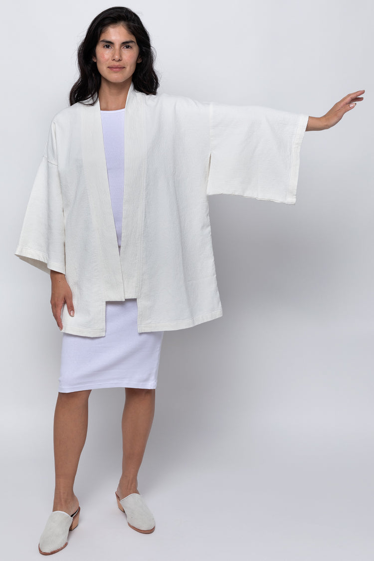 DCT01GD - Double Style Textile Mid Length Kimono