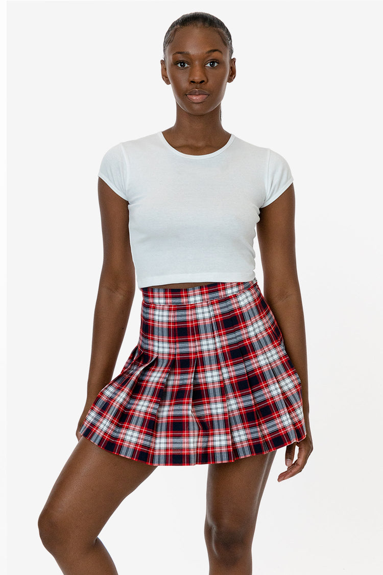 RGB300P - Plaid Tennis Skirt