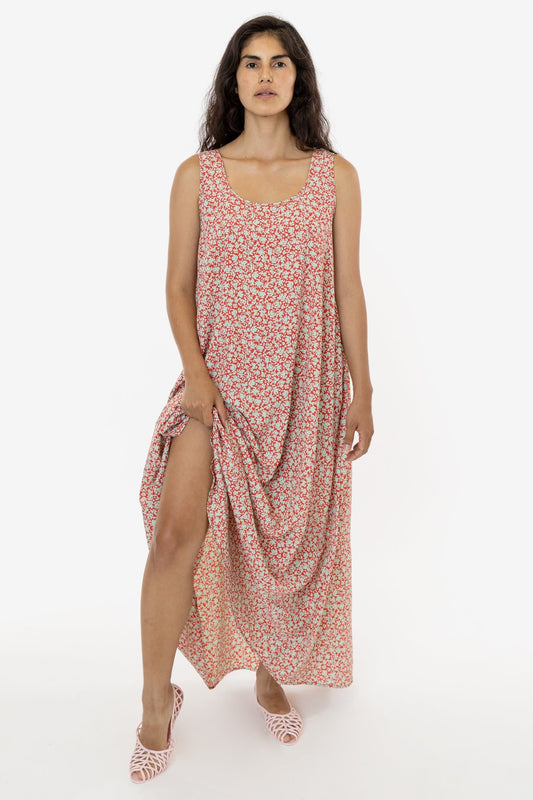 RPCH02 - Chiffon A-Line Maxi Dress