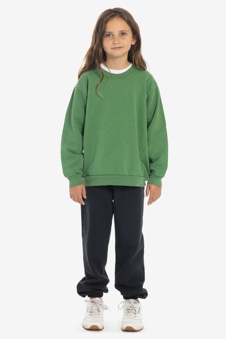 HF107GD - Toddler Heavy Fleece Garment Dye Crewneck Sweatshirt