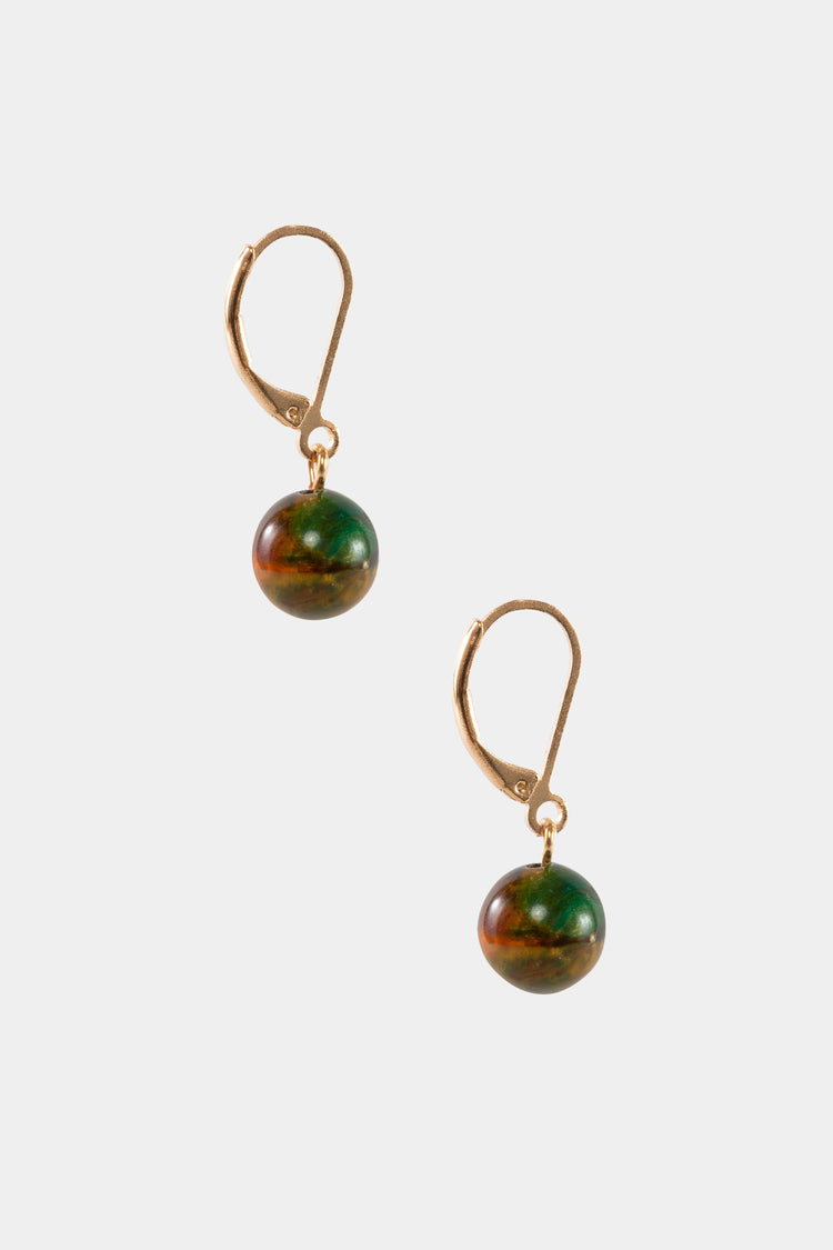 JWL10MM - 10mm Round Lucite Drop Earrings