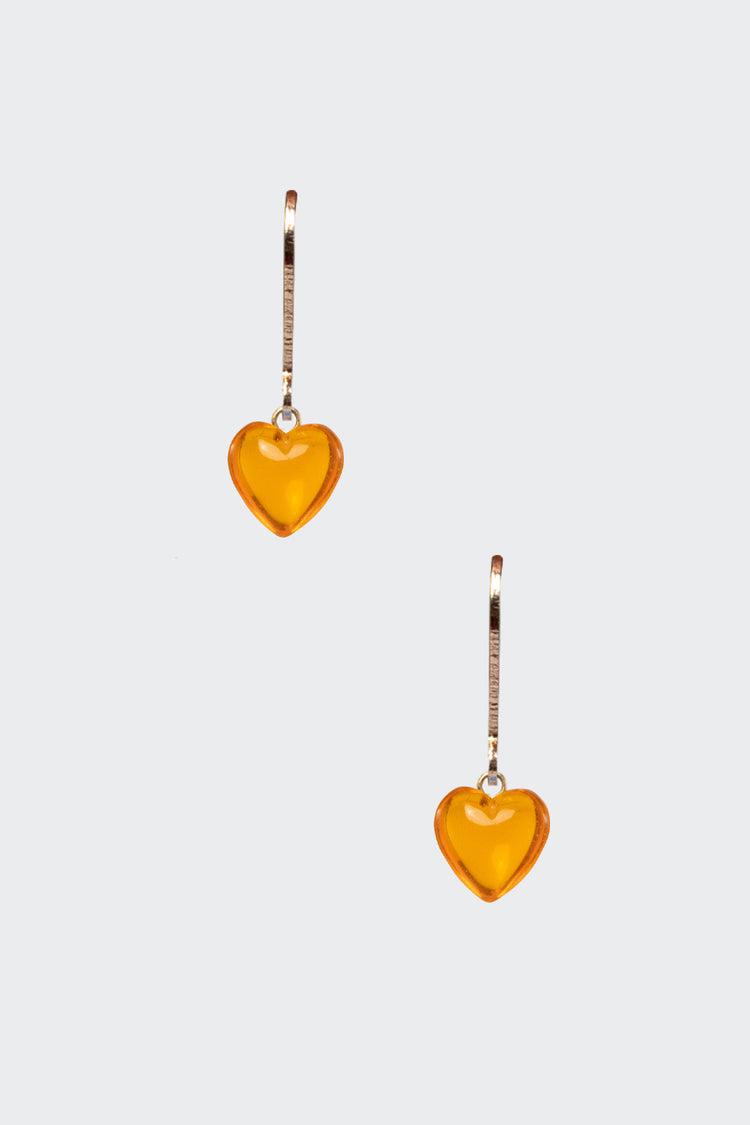 JWLJH - Jelly Heart Drop Earrings