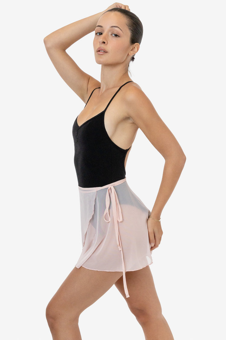 RNS300 - Micro Mesh Ballet Wrap Skirt