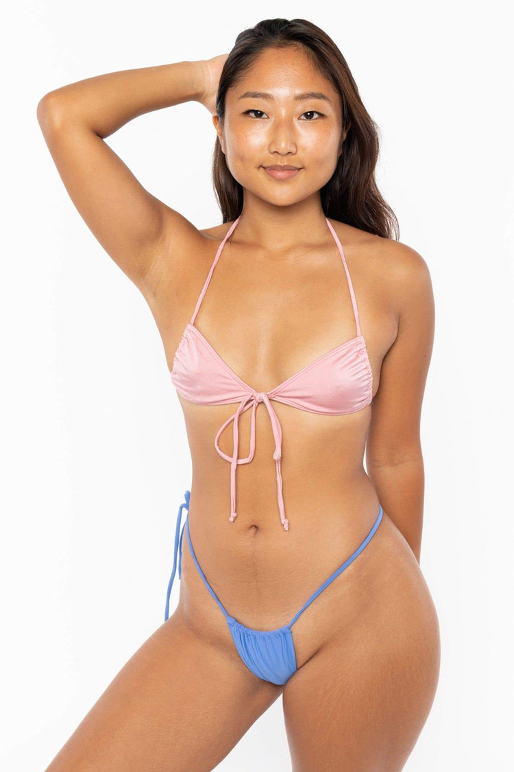 RNT3269 - High Waist High Cut Bikini Bottom – Los Angeles Apparel