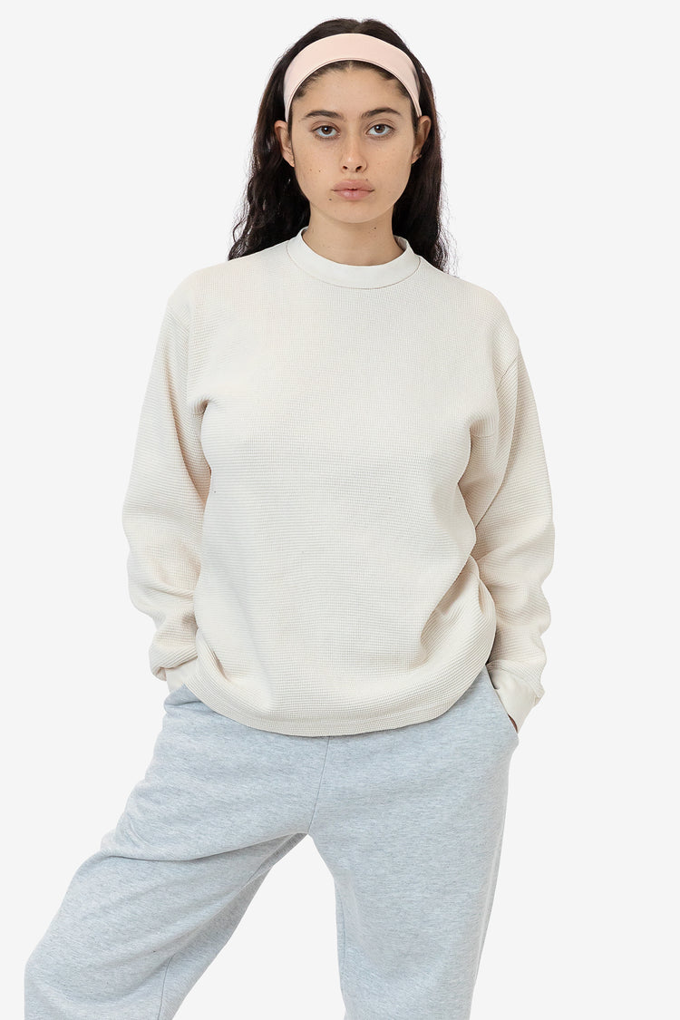 TX407GD Mix - Long Sleeve Heavy Thermal Crew Neck