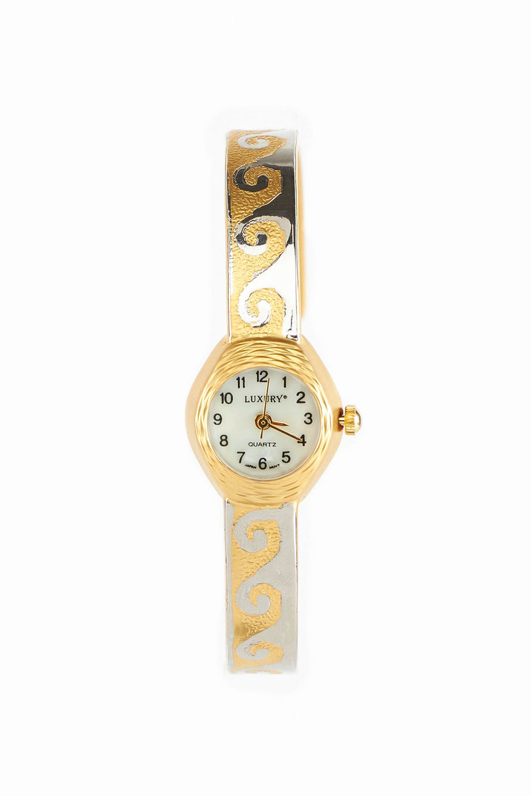 WCHRSILGO - Women's Gold Bracelet Watch