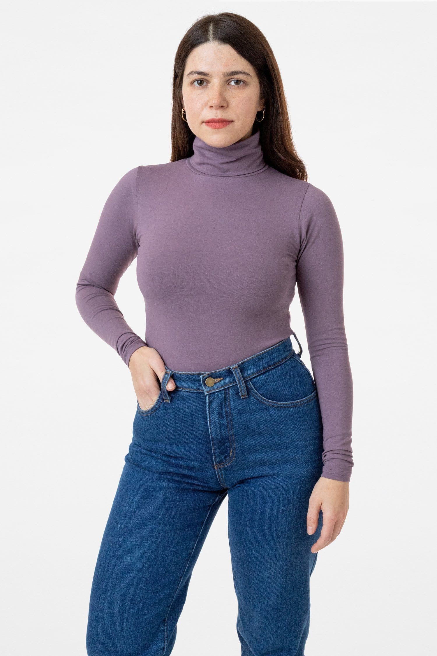 Spandex 2025 turtleneck tops