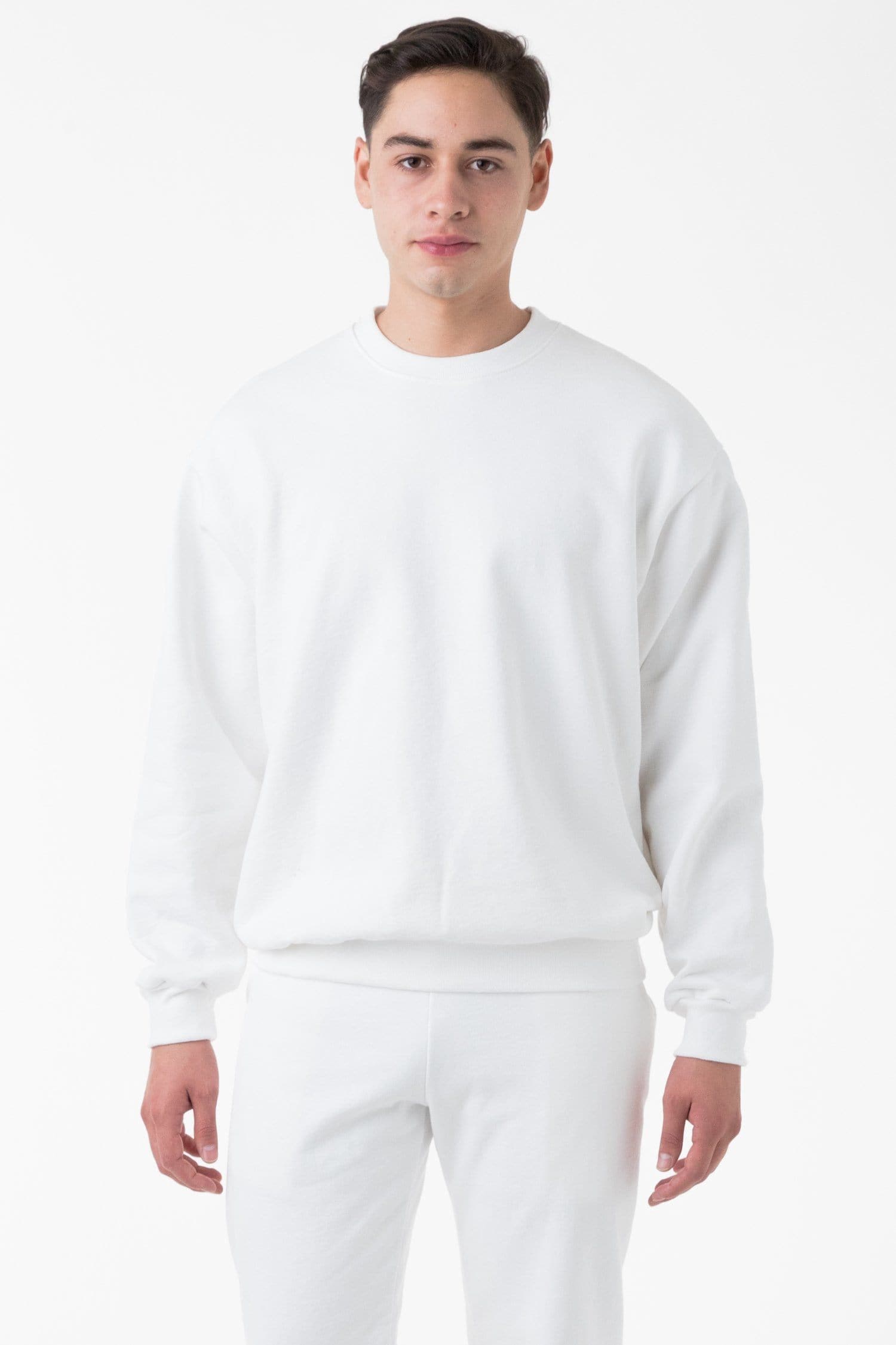 HF07 - Heavy Fleece Crewneck Sweater (Piece Dye 