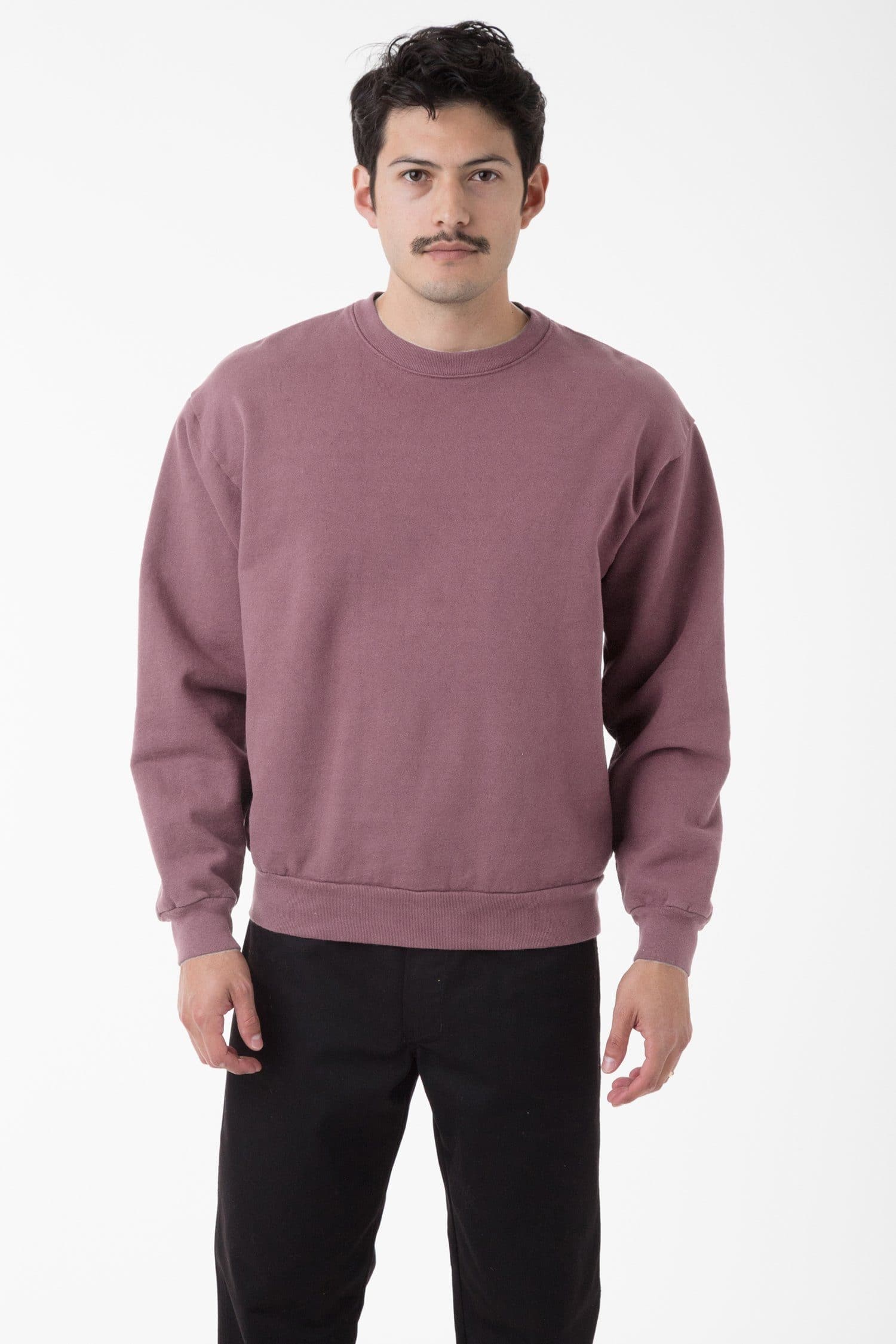 HF07 - Heavy Fleece Crewneck Sweater (Garment Dye 2 
