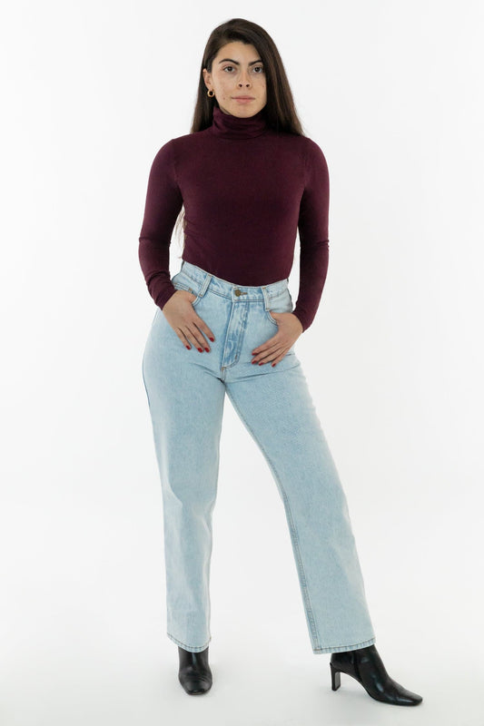 Compra online de Outono casual calças de perna larga feminino cintura média  azul rasgado jeans moda baggy calças de inverno vaqueros mujer 23819